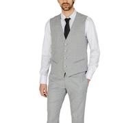 Antony Morato Gray Polyester Waistcoat - IT46 | S
