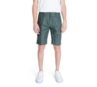 Antony Morato Green Linen Bermuda - 46/30 (w32)