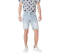 Antony Morato Light Blue Cotton Bermuda Shorts - W34