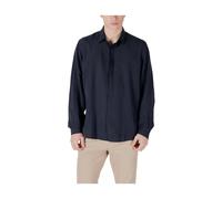 Antony Morato - Lyocell Casual Shirt - -Shirts -Uomo -Blu -S