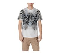 Antony Morato - Palm Leaf Print TShirt - -Tops -Uomo -Bianco -L