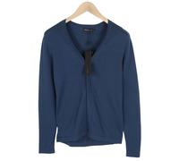 Antony Morato Pullover Uomo CON BLU Cotone Maglia Nascosto Bottoni Scollo A V