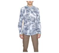 Antony Morato, ,Shirts ,Uomo ,Blu ,S Camicia Blu Floreale Primavera/Estate Uomo