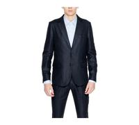 Antony Morato, ,Suits ,Uomo ,Nero ,S Blazer nero in lino con scollo a V
