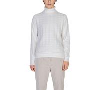 Antony Morato White Cotton Turtleneck - IT54 | XXL