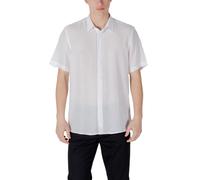 Antony Morato White Lyocell Shortsleeve Shirt - IT46 | S