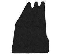 Antracite Conducente tappetino velluto per Mercedes W120 180 Corto 1953-1962