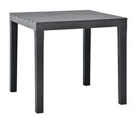 vidaXL Tavolo Bali Antracite 78x78x72