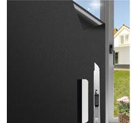 Antrect Pellicola statica per finestre, colore nero, opaca, per finestre, 40 x 400 cm, colore latte