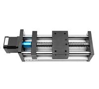 Antrella 400mm Lunghezza della Corsa Guida lineare/Linear Drive SFU1610 Vite a Ricircolo di Sfere con Motore passo-passo 57 NEMA 23, Serie GGP Guida Tavola Scorrevole