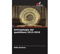 Antropologia del quotidiano 2015-2016
