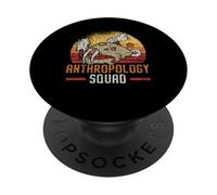 Antropologia Squad Scienza Antropologi Fossili PopSockets PopGrip Adesivo