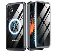 ANTSHARE Cover per Samsung Galaxy S25 Plus con MagSafe,Anti-Spia a 360 gradi Custodia per telefono cellulare con protezione schermo Privacy, resistente agli urti e robusta per tutto il corpo custodia