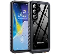 ANTSHARE Custodia per Samsung Galaxy S25 Plus, IP68, impermeabile, per Samsung S25 Plus 5G 360, antiurto, antipolvere, per esterni, con pellicola protettiva integrata per S25 Plus