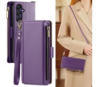 ANTSTURDY Compatibile con Samsung Galaxy A15 5G Wallet Case per donne? Blocco RFID? PU PETH CROVE CROVE PHELLE CASA CAPPER CAPPER CINTURA FLIP COPERC