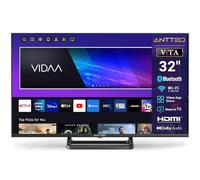 Antteq ViTA 32 Pollici Smart TV(81cm) Televisore,Telecomando vocale Bluetooth,Vidaa App Store,DAZN/Youtube/Netflix/Prime video,Triple Tuner,Wifi,HDMI,2025