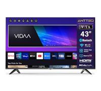 Antteq ViTA Smart TV 43 Pollici(109cm) Televisore,Vidaa App Store,Bluetooth control,DAZN/Youtube/Netflix/Prime video,WifiHDMI2025