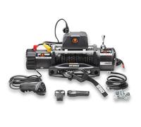 ANTWINCH RAW FORCE 13 Verricello elettrico 12 V 6,1t/13500 lbs, forza di trazione 28 m, fune di plastica e controllo del cavo