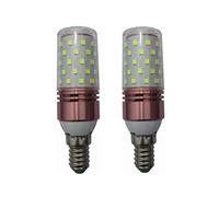 ANTYX 12V E14 LED Bulb Bulb 24V 10W 2835SMD 60ed AC/DC 12-40V for Camper Camper Marine, Solar Power Light And off Grid 2pcs / Lot (Colore : Green)