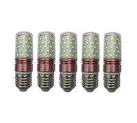 ANTYX Basso voltaggio E26 / E27 10W LED Lampadina di Mais della Lampadina 60 2835 SMD AC/DC 12V & 24V Luci a Candela a Prova di Esplosione ACDC 12-40V (Pack 5) (Colore : Green)