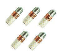 ANTYX E27 E26 24V / 36V LED lampadina 48V 12W 5-Pack, 60W Lampadina incandescente equivalente, 900LM 60 LED 2835-SMD, non dimmable, AC / DC24-40V DC24-60V for energia solare Luce e fuori dalla griglia