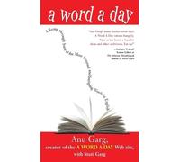 Anu Garg A Word a Day (Copertina rigida)