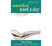 Anu Garg Another Word A Day (Copertina rigida)