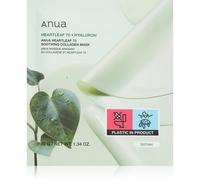 Anua Heartleaf 70% + Hyaluron Soothing Collagen Mask maschera idratante viso con effetto lenitivo 1 pz