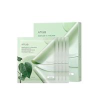 ANUA Heartleaf 70 Maschera lenitiva al collagene, maschera per il viso durante la notte, per la pelle di vetro, acido ialuronico, collagene, lenitiva e idratante, per pelli sensibili, colore naturale