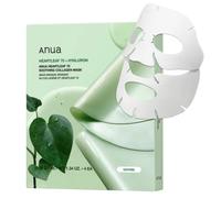 Anua Heartleaf 70 Maschera lenitiva con collagene e heartleaf, 4 pezzi