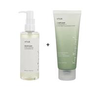 ANUA Heartleaf Pore Control Cleansing Oil 200ml + Quercetinol Foam SET