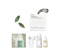 Anua Kit coreano di prova per lisciatura heartleaf | formato da viaggio, set regalo con tampone trasparente Heartleaf 77, tonico levigante Heartleaf77% e lozione quotidiana e fiala lenitiva idratante