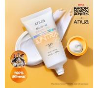 ANUA, Mineral Weightless Finish Sunscreen 50ml - Anua Kpop Demon Hunters, Donna, Bianco, Taglia: FASUL