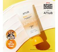 ANUA, Zero-cast Moisturizing Finish Sunscreen 50ml - Anua Kpop Demon Hunters, Donna, Bianco, Taglia: FASUL