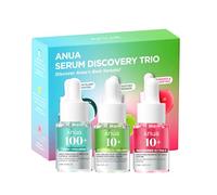 Anua Serum Discovery Trio, Mini Sieri Viso da Viaggio con Acido Ialuronico e Niacinamide, Set Idratante Lenitivo Regalo Donna, Skincare Coreana - 10ml/0.33fl.oz × 3EA