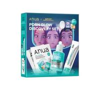 Anua PDRN Glow Discovery Set, confezione regalo di bellezza con siero viso (30 ml), crema idratante (60 ml) e 3 maschere al collagene, cura coreana per una pelle di vetro (Glass Skin)