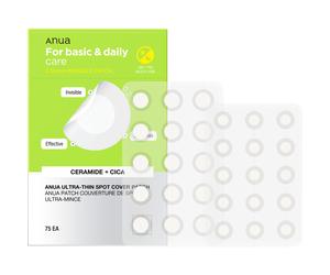 Anua Ultra Thin Spot Cover Patch, Cerotti per Imperfezioni, 75 pezzi