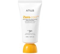 Anua Zero-Cast idratante Finish Sunscreen, SPF 50, Glow Sunscreen, No White Cast, Acido ialuronico, Niacinamide Sun Block for face, Oil-Free, Oxybenzone-Free, Travel Essential (50 ml/169 fl.oz)