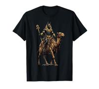 Anubi Equitazione Cammello Antico Egitto Mitologia Egittologia Maglietta