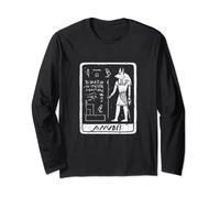 Anubis Antico Egitto Dio Tarocchi Occulto Geometria Sacra Maglia a Manica