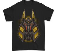 Anubis Dio Egiziano Uomo T-Shirt 100% Cotone