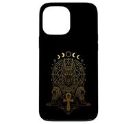 Anubis Geometria Sacra Ankh Sfinge Antico Egitto Custodia per iPhone 13 Pro Max