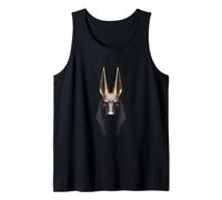 Anubis Head Antico Egitto Dio Arte Canotta