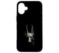 Anubis Head Antico Egitto Dio Arte Custodia per iPhone 16 Plus