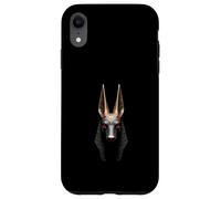 Anubis Head Antico Egitto Dio Arte Custodia per iPhone XR