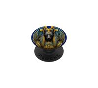 Anubis Sciacallo Dio Ankh Antico Egitto Mito Arte PopSockets PopGrip Adesivo