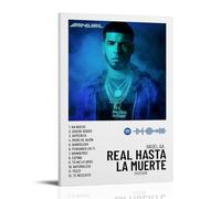 Anuel Aa Real Hasta La MuerteAdesivi murali impermeabili ad alta definizione dipinti decorativi adatti per camere da letto/negozi resistenti all'umidità e allo sbiadimento Confezione squisita perfetta