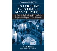 Anuj Saxena Enterprise Contract Management (Copertina rigida)