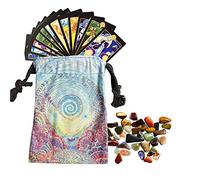 Anulely 10 sacchetti per carte dei tarocchi, comodi porta carte dei tarocchi, porta gioielli, per gli appassionati di tarocchi