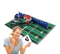 Anulely Biglietti pop-up | Biglietti di auguri di Rugby,Biglietti di Natale Pop-up, biglietti di compleanno, design di football americano, biglietti fatti a mano per figli, amici, tutte le occasioni